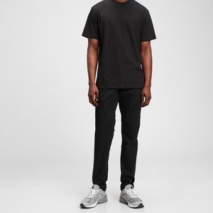 Modern Black Khakis in Slim Fit with GapFlex